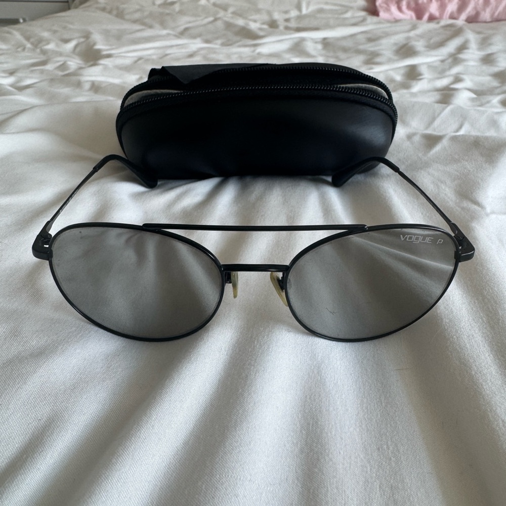 Vogue Aviator Sunglasses. Unisex. Used and in Good Shape.